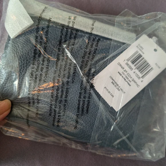 Nwt Coach Corner Zip Wristlet - Picture 3 of 9